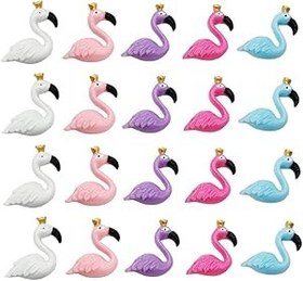 Resim Hemobllo 50adet Flamingo Desenli Telefon Kılıfı Aksesuarı Reçineden Üretilmiş Şık Ve Modern Telefon Kılıfı Dekoru Kadınlar Için Özel Aksesuarı 