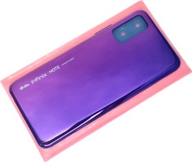 Resim İnfinix Note 7 Lite Kasa Arka Pil Batarya Kapağı MAVİ 