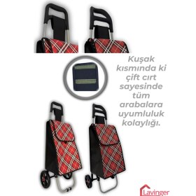 Resim Pazar Arabası Yedek Çantası ve Taban Suntası - Hediye Seti 
