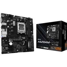Resim Assess Store Asrock A620AM-HVS Amd Ryzen 9000/8000 / 7000 Serisi Cpu Uyumlu (Soket Am5) A620A Micro Atx Anakart 