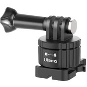 Resim Xindoker Ulanzi Gp-11 Hızlı Çıkarılabilir Manyetik Aksiyon Kamera Bağlantı Adaptörü - Gopro, Djı Uyumlu 