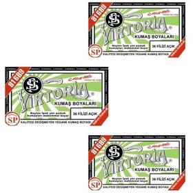 Resim Viktoria Kumaş Boyası Filiz Açık 3 Adet 