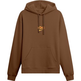 Resim Winnie Nike - Oversize Hoodie - L / Kahverengi 