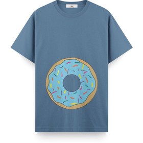 Resim Donut Boy - Hamile Regular Tshirt - Mavi / M / Regular 