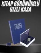 Resim ELİZ BERRA MODA Kilitli Gizli Kasa Sözlük Kumbara Kitap Sözlük Görünümlü 18cm 