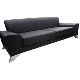 Resim Koltukstilim C-963 Üçlü Bekleme Koltukları Siyah 
