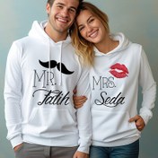 Resim Canım Sevgilim Kapşonlu Sevgili Sweatshirt 