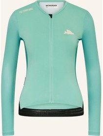 Resim Cafe Du Cycliste Radtrikot Roxane, Performans Kadın Bisiklet Forması Turkuaz 