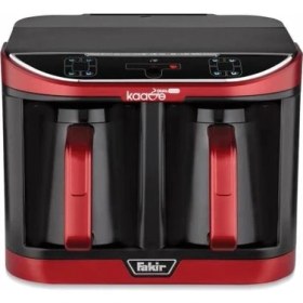 Resim Fakir Kaave Dual Pro Kırmızı İkili Kahve Makinesi 