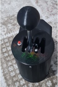 Resim KAPLAN 3D BASKI Direksiyon seti h vites (shifter) pedalsız model 