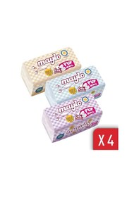 Resim Maylo Puf Mendil Kış Serisi 150 Yaprak 4'lü Paket 