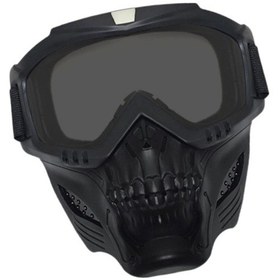 Resim Magideal Suntek Cs Yol Sürüşü İçin Motosiklet Gözlük Gri - Siyah 