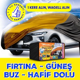 Resim Audi Q8 Dolu ve Güneş Korumalı X900 Araba Brandası Oto Çadır Örtü 