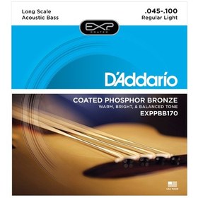 Resim D'addario Epbb170 Phosphor Bronze Acoustic Bass. Long Scale. 45-1 