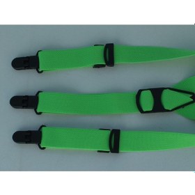 Resim Yeşil Fıstık Yeşili Çocuk Pantolon Askısı Yeşil 