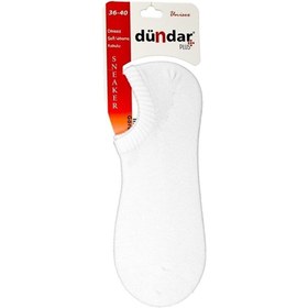Resim Genel Markalar Dündar 5572 Kadın Penye Sneaker Çorap Beyaz3lü 