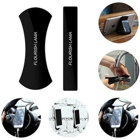 Resim Ev Ofis Duvar veya Araç İçi Telefon, tablet, ev eşyası Tutucu Sabitleyici Yapıştırıcı Kaydırmaz Ped 