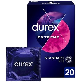 Resim Durex Extreme ve Tırtıklı Prezervatif 20'li 