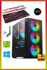 Resim Zeiron Vulcan Beta A52 Intel Core i5 3470 16 GB RAM 240 GB SSD 500 GB HDD GT730 FreeDOS Masaüstü Oyun Bilgisayarı 