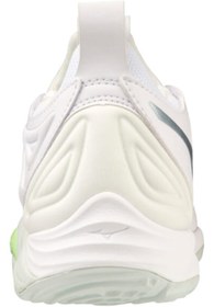 Resim MIZUNO Wave Momentum 3 Kadın Voleybol Ayakkabısı Beyaz 