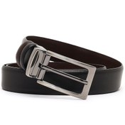 Resim Men's Black Leather Belt Derimod