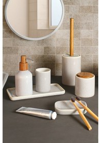 Resim Primanova Elegance Banyo Seti 6 Parça Krem 
