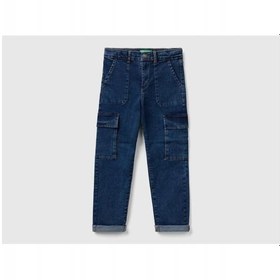 Resim Benetton Erkek Çocuk Denim Pantolon 4ULQCF02W-24Y (4ULQCF02W-24Y) 