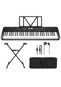 Resim Jwin Jtk-3600 61 Tuş Hassasiyetli 5 Oktav Org Seti - Siyah Siyah 