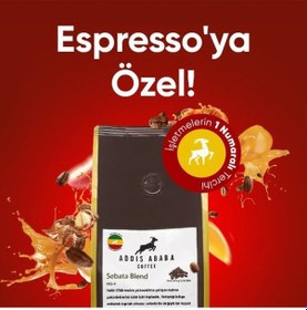 Resim Addis Ababa Coffee Sebata Blend Kahve 250 G French Press 