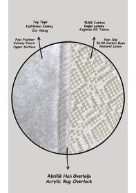 Resim Roose Tekli 60x100 Cm Banyo Paspas Seti, Kaydırmaz Tabanlı Djtbanyo Renkli 