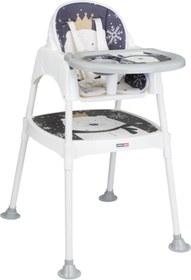 Resim Tommybaby 3 in 1 Çalışma Masalı ve Pedli Mama Sandalyesi 