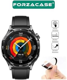 Resim Huawei Watch Ultimate 2 ile uyumlu Çerçeveli Tam Kaplayan 3D Pet Ekran Koruyucu Film - FC016 