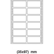 Resim Mopak 35x97 Bilgisayar Etiketi Sürekli Form (1426 Ad) 