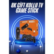Resim Game Box Android Tv 36500 Oyunlu Atari 5g 8k Hdr Ultra Hd 64 GB 