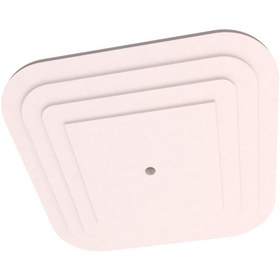 Resim Motifpiyer Lamba Tavan Göbeği Düz-4k-model-kare-egri-56cm-2 Adet Beyaz 