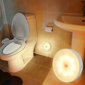Resim 1 adet/3 adet İndüksiyonlu LED Lamba, Kablosuz Kurulum, USB Şarjlı Lamba, İnsan Vücudu İndüksiyonlu Otomatik Anahtar (Gece Modu), LED Işık Kaynağı, Yatak, Koridor, Mutfak, Oturma Odası, Yatak Odası ve Diğer Dekoratif Gece Lambaları için Uygun. 