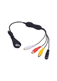 Resim Usb 2.0 Xbox Ps3 Vhs Hi8 Mini Dv Video Capture Ezcap Ekran Yakalama Kartı 