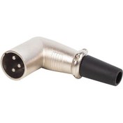 Resim Canon Fiş Erkek 90 Derece L Tip Xlr Jack Fiş-178024 