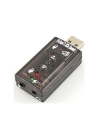 Resim 7.1 Usb Ses Kartı Virtual Sound 3D Ses 3.5Mm Kulaklık Mikrofon (259899092) 