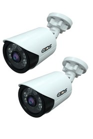 Resim IDS 5mp Lensli 1080p FullHD AHD Su Geçirmez Gece Görüşlü Güvenlik Kamerası 2 Adet DS-2020HD2 