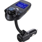 Resim Rugad Yeni Nesil T10 Wifi Bluetooth Araç Kiti Fm USB Giriş Transmitter 