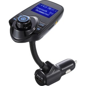 Resim Rugad Yeni Nesil T10 Wifi Bluetooth Araç Kiti Fm USB Giriş Transmitter 