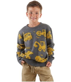 Resim Denokids Mshb&g İnşaat Araçları Erkek Çocuk Kazak 