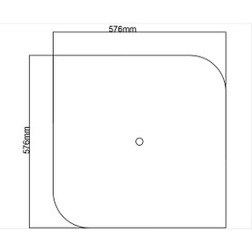 Resim MOTİFPİYER Motifpiyer Lamba Tavan Göbeği-135-kare-dik-oval-56x56cm-2adet 