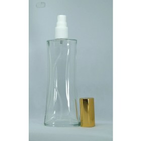 Resim Boş Parfüm Şişesi 100 ml (3 Adet) Sarı Kapak Plastik Valf Eyfel Boş Şişe 
