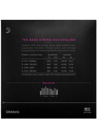 Resim D´Addario Nyxl45100 Bas Gitar Teli 45-100 