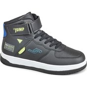Resim Jump Siyah - 27834 Erkek Çocuk Filet Basketbol Ayakkabısı 
