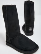 Resim Bambi Siyah Süet Kadin Bot & Bootie K02635999902 Bambi