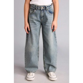 Resim DeFacto Baggy Fit Jean Pantolon Kız Çocuk H6075A826SP 