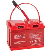 Resim PİLSAN 12 Volt 12 Amper Akülü Araba Aküsü 12 V 12 A Pilsan Akü 